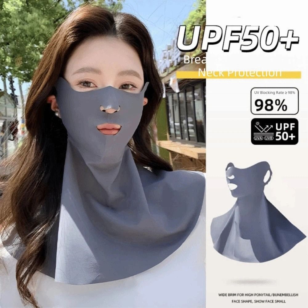 通気性のある日焼け止めマスク弾性UV保護フェイスガードマスク - Sports Mask Breathable のレビューと価格
