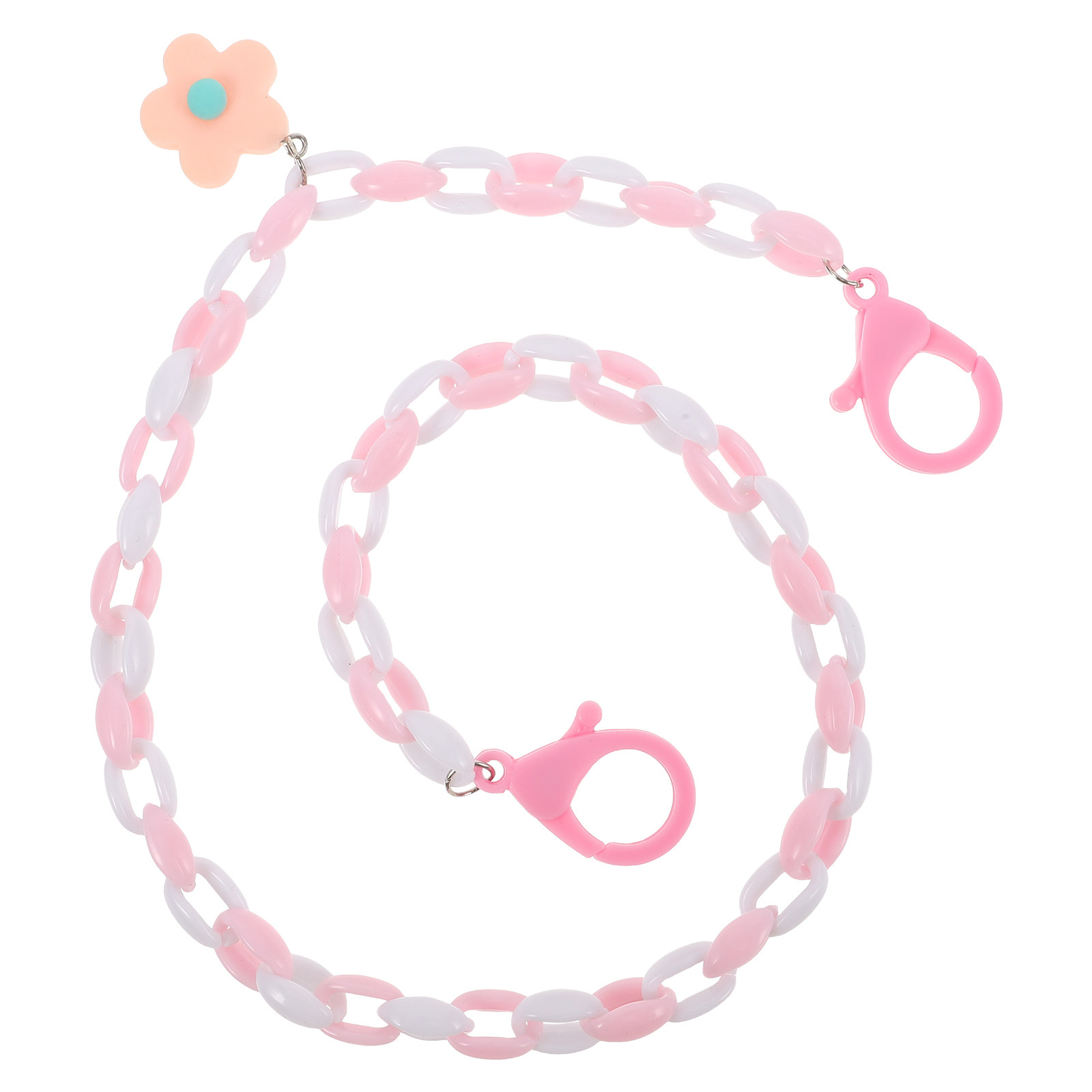 カラフルな花柄の子供用マスクチェーン、紛失防止メガネストラッ - Mask Chain Holder のレビューと価格
