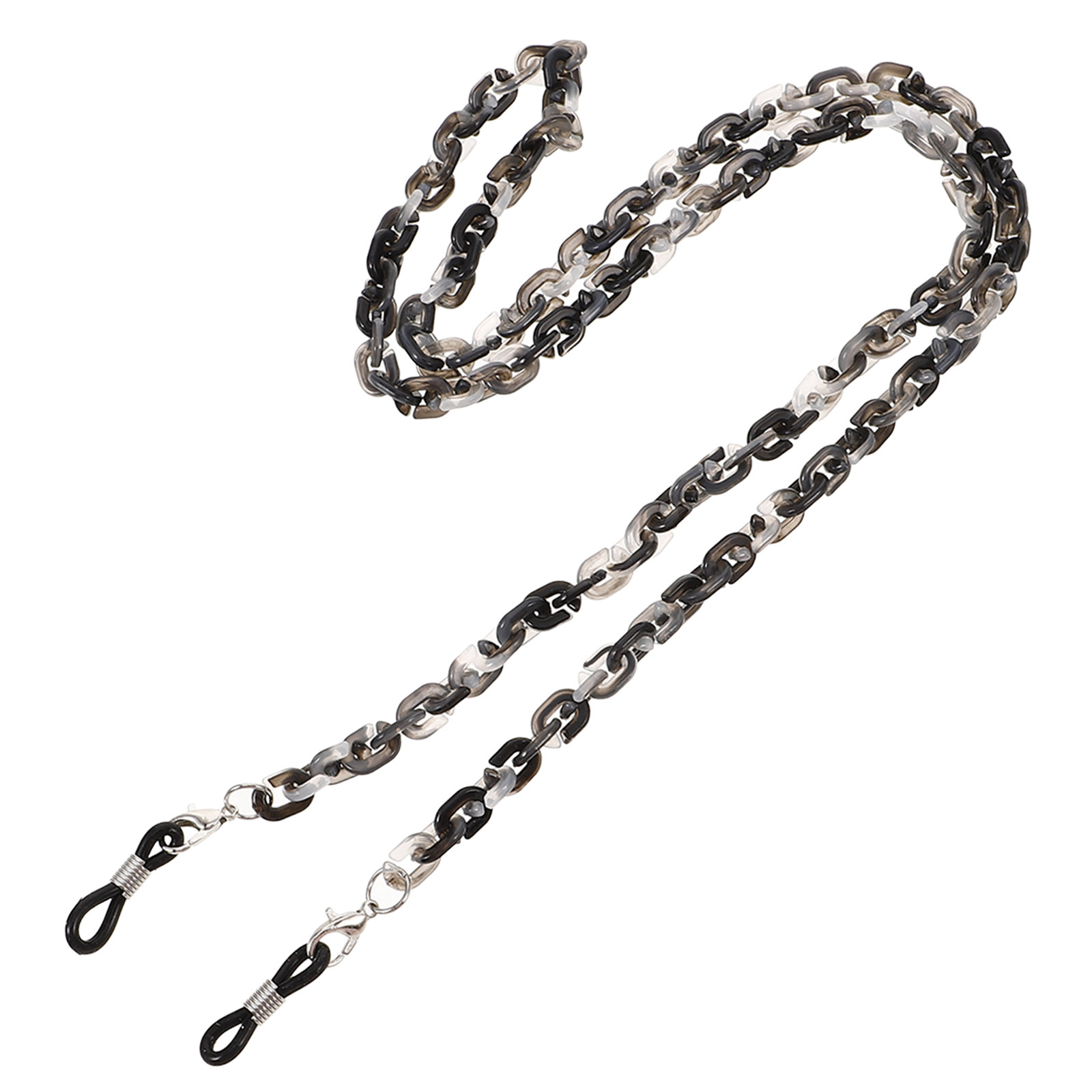 アクリル製のメガネチェーン。軽量で長さ調節が可能。サングラス - Mask Chain Holder のレビューと価格